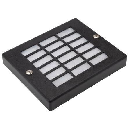 ebm-papst Filtr ventilátoru, řada: PMFA Filtr pro montáž na ventilátor pro 92 mm ventilátor Ocel 125 mm 105mm 17.5 mm