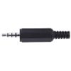 Lumberg Konektor jack, Kabel, Stereo, Pájecí Vnější, 3.5 mm 4 1A barva Černá, orientace těla: Rovný, materiál kontaktu: