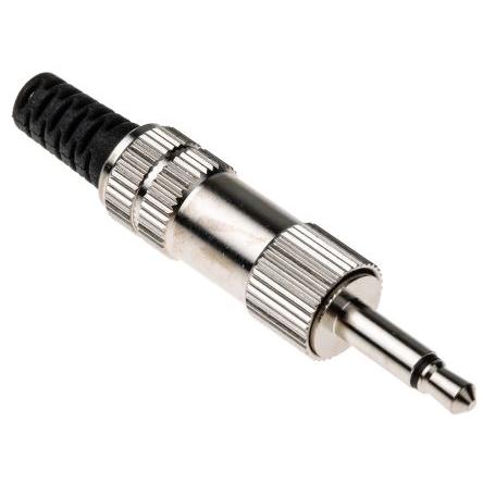 Lumberg Konektor jack, Kabel, Monofonní, Pájecí Vnější, 3.5 mm 4 1A barva Černá, orientace těla: Rovný, materiál