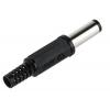 Lumberg Napájecí zástrčka stejnosm., řada: XNES/J, orientace těla: Rovný Zástrčka DC, 12V 1A, Kabel, délka: 43 mm,