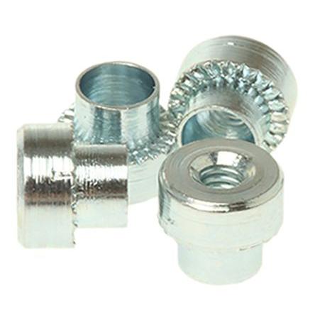 Nýtovací objímka, Pasivovaný pozinkovaný, Ocel, Metrické Hank 5 mm, průměr otvoru: 3.5 mm 2.2 mm