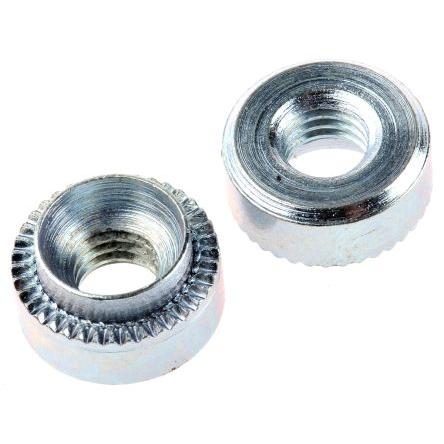 Nýtovací objímka, Pasivovaný pozinkovaný, Ocel, M6 Hank 12.7 mm, průměr otvoru: 9.5 mm 5.1 mm