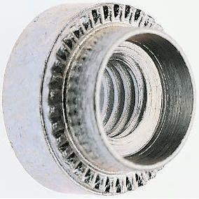 Nýtovací objímka, Pasivovaný pozinkovaný, Ocel, Metrické Hank 5 mm, průměr otvoru: 3.5 mm 2.2 mm