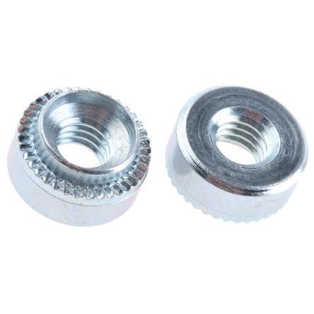 Nýtovací objímka, Pasivovaný pozinkovaný, Ocel, M6 Hank 12.7 mm, průměr otvoru: 9.5 mm 5.1 mm