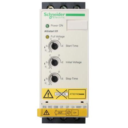 Schneider Electric Startér pro plynulý rozběh, rozsah: Altistart 4 kW 415V ac 3fázový IP20