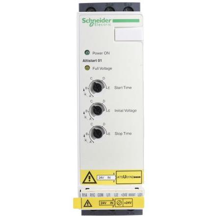 Schneider Electric Startér pro plynulý rozběh, rozsah: Altistart 11 kW 480V ac 3fázový IP20