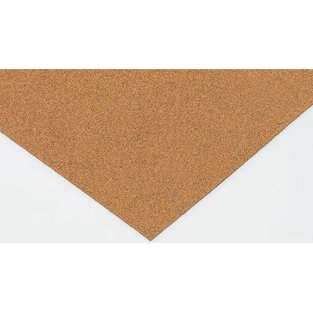 Tabule těsnicích materiálů Béžová, Pojený nitrilem, Pryží vázaný korek tloušťka 1.5 mm 1 m, teplotní rozsah: 125 °C