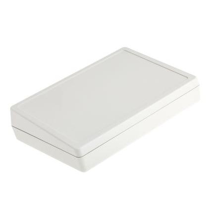OKW Pouzdro počítače, řada: DeskCase 138 Zešikmená přední strana Bílá ABS 138 mm 47.5 mm 190 mm