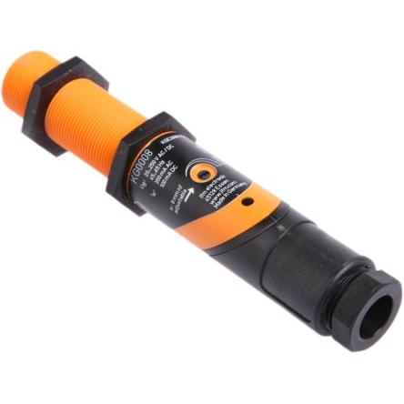 ifm electronic Kapacitní snímač přiblížení KG0008 Válec se závitem M18 x 1 8 mm 100mA, 350 mA IP65 50 Hz 2vodičové 250 V