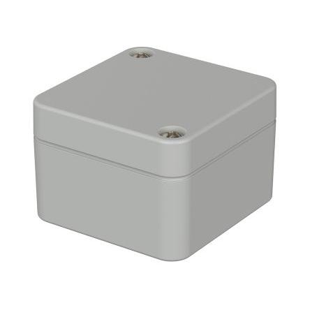 Bopla Pouzdro, řada: Euromas IP66 S přírubou barva Šedá barva Šedá ABS 52 mm 35 mm 50 mm Polychloropren