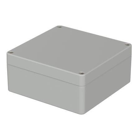Bopla Pouzdro, řada: Euromas IP65 S přírubou barva Šedá barva Šedá ABS 122 mm 55 mm 120 mm Polychloropren