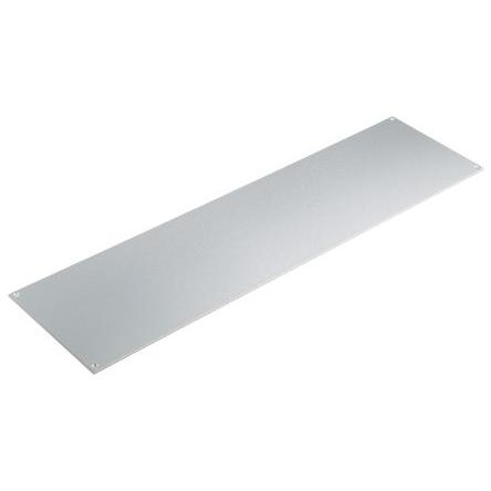 RS PRO Regálový panel 19in Přední panel, Hliník 3 U barva Šedá 520 mm 138.8mm