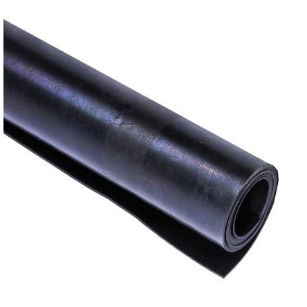 RS PRO Pryžová deska barva Černá, délka: 1 m, šířka: 600mm, tloušťka: 1.5 mm, 70 °C