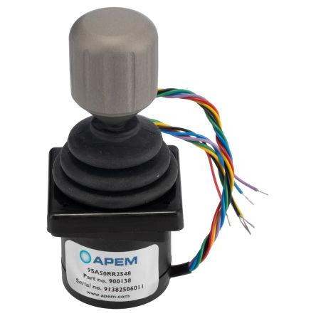 APEM Joystickový, řada: 9000 IP65 3osý Pasivní Vodič 240 V ac 55 °C -20 °C