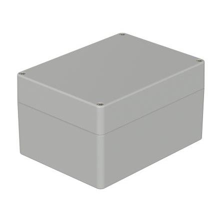 Bopla Pouzdro, řada: Euromas IP66 S přírubou barva Šedá barva Šedá ABS 160 mm 90 mm 120 mm Polychloropren
