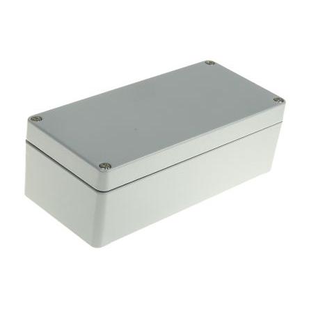 Rittal Nástěnná krabice, řada: GA IP66 Litý hliník Šedá RAL 7001 175 mm 80 mm 57 mm
