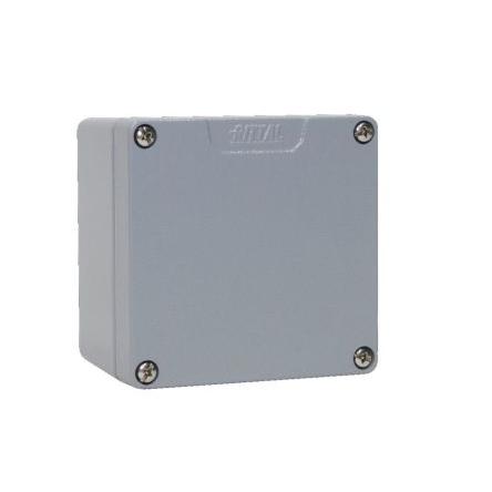 Rittal Nástěnná krabice, řada: GA IP66 Litý hliník Šedá RAL 7001 122 mm 120 mm 80 mm