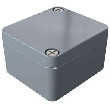 Rose Pouzdro, řada: Aluminium Standard IP66 Nestíněný barva Šedá IK09 barva Šedá Odlévaný hliník 50 mm 50 mm 45 mm