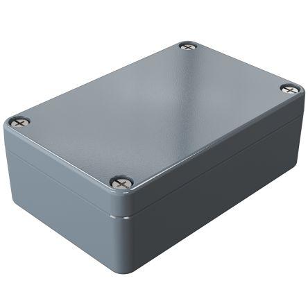 Rose Pouzdro, řada: Aluminium Standard IP66 Nestíněný barva Šedá IK09 barva Šedá Odlévaný hliník 98 mm 98 mm 64 mm