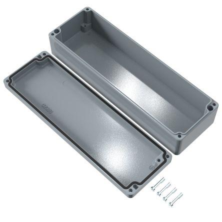 Rose Pouzdro, řada: Aluminium Standard IP66 barva Šedá IK09 barva Šedá Odlévaný hliník 250 mm 250 mm 80 mm Polyuretan