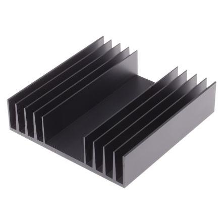 AAVID THERMALLOY Chladič pro Univerzální Obdélníkový Hliník 1.9°C/W 25 mm 100 mm 97mm