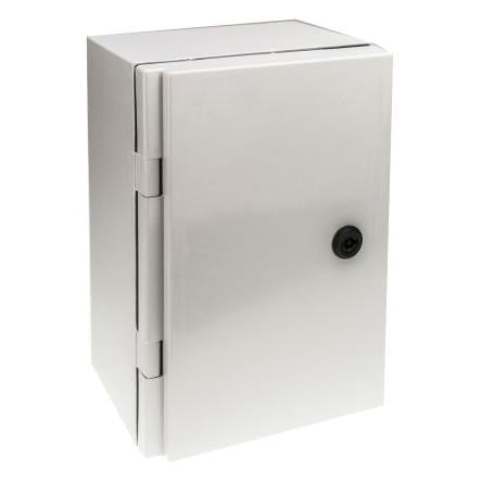Fibox Nástěnná krabice, řada: CAB P IP66 Polyester Šedá 215 mm 315 mm 170 mm