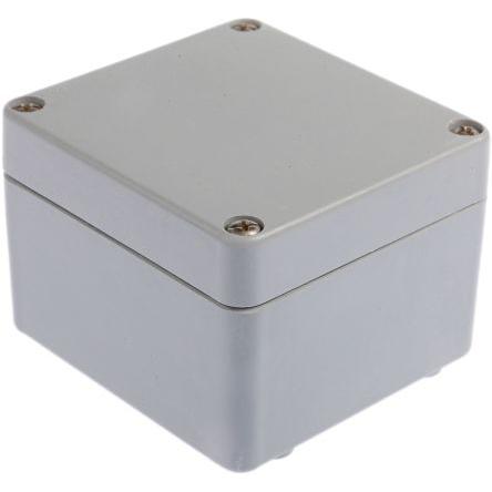 Fibox Pouzdro, řada: Euronord II IP66, IP67 barva Šedá IK08 barva Šedá Polyester 80 mm 55 mm 75 mm Etylen-propylen