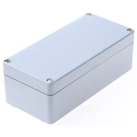 Fibox Pouzdro, řada: Euronord II IP66, IP67 Nestíněný barva Šedá IK08 barva Šedá Polyester 160 mm 55 mm 75 mm