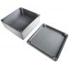 Fibox Pouzdro, řada: Euronord II IP67, IP66 Nestíněný barva Šedá IK08 barva Šedá Polyester 256 mm 121 mm 251 mm