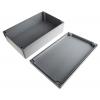 Fibox Pouzdro, řada: Euronord II IP67, IP66 Nestíněný barva Šedá IK08 barva Šedá Polyester 402 mm 120 mm 250 mm