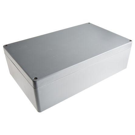 Fibox Pouzdro, řada: Euronord II IP67, IP66 Nestíněný barva Šedá IK08 barva Šedá Polyester 402 mm 120 mm 250 mm