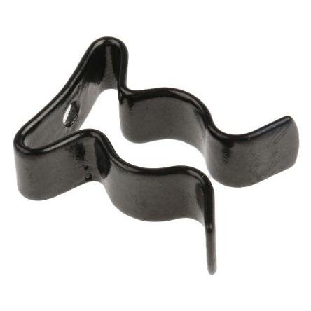 Pružinová spona 9.53 mm, Nylon, Nerezová ocel x 6.35 mm, průměr otvoru: 2.2 mm RS PRO