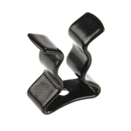 Pružinová spona 6.35 mm, Nylon, Nerezová ocel x 6.35 mm, průměr otvoru: 2.2 mm RS PRO