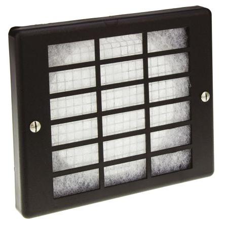 ebm-papst Filtr ventilátoru, řada: PMFA Filtr pro montáž na ventilátor pro 120 mm ventilátor Ocel 162 mm 136mm 18.5 mm