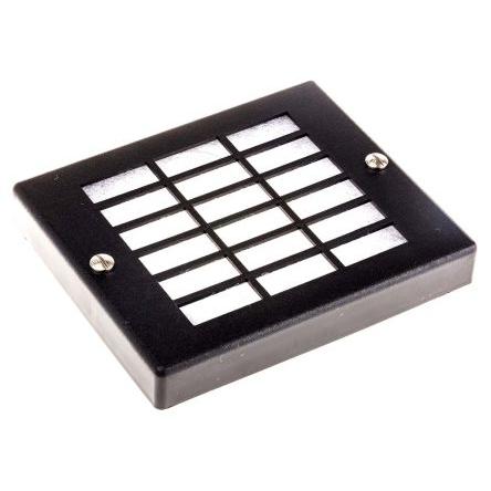 ebm-papst Filtr ventilátoru, řada: PMFA Filtr pro montáž na ventilátor pro 80 mm ventilátor Ocel 125 mm 105mm 17.5 mm