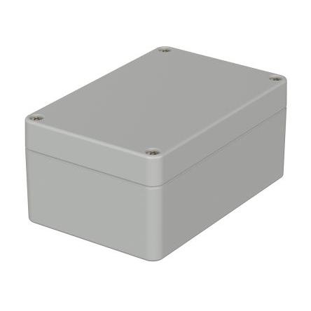 Bopla Pouzdro, řada: Euromas IP66 S přírubou barva Šedá barva Šedá ABS 120 mm 55 mm 80 mm Polychloropren