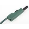 Hirschmann Test & Measurement Zkušební kabel s konektorem, Zelená 16A, délka kabelů: 1 m, 30 V ac, 60V dc