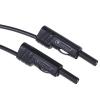 Hirschmann Test & Measurement Zkušební kabel s konektorem, Černá 16A, délka kabelů: 1 m, 30 V ac, 60V dc, úroveň