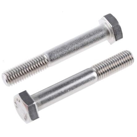 RS PRO Šroub s vnitřním šestihranem, Obyčejný, Nerezová ocel, M10, délka: 70 mm