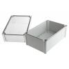 Fibox Pouzdro, řada: SOLID PC IP66, IP67 Nestíněný barva Šedá IK09, IK08 barva Průhledné Polykarbonát 278 mm 180 mm 188