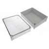 Fibox Pouzdro, řada: SOLID PC IP67 Nestíněný barva Šedá IK09, IK08 barva Průhledné Polykarbonát 378 mm 180 mm 278 mm