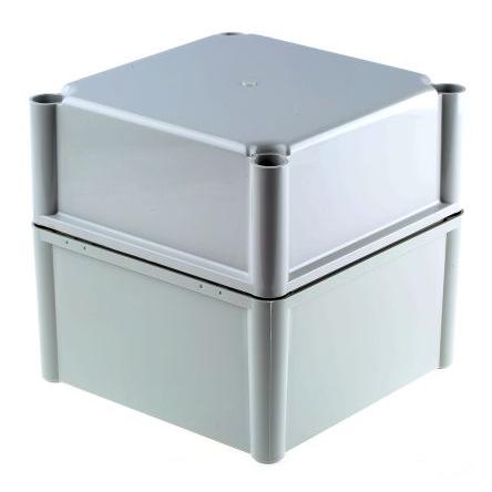 Fibox Pouzdro, řada: SOLID PC IP67, IP66 Nestíněný barva Šedá IK08, IK09 barva Šedá Polykarbonát 188 mm 180 mm 188 mm