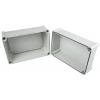 Fibox Pouzdro, řada: SOLID PC IP67 Nestíněný barva Šedá IK09, IK08 barva Šedá Polykarbonát 278 mm 180 mm 188 mm