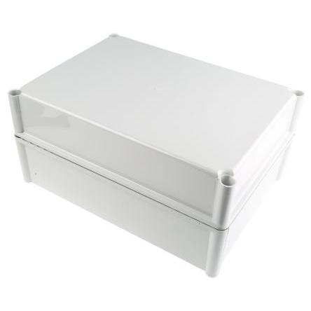Fibox Pouzdro, řada: SOLID PC IP67 Nestíněný barva Šedá IK09, IK08 barva Šedá Polykarbonát 378 mm 180 mm 278 mm