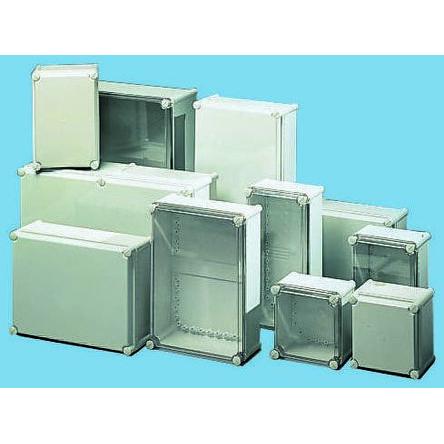 Fibox Pouzdro, řada: SOLID PC IP67 Nestíněný barva Šedá IK09, IK08 barva Šedá Polykarbonát 558 mm 180 mm 378 mm