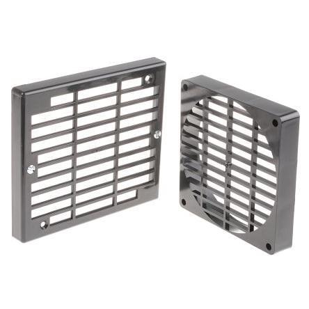 ebm-papst Filtr ventilátoru, řada: 508-510 Filtr pro montáž na ventilátor pro 120 mm ventilátor ABS 148 mm 130mm 38 mm