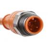 Kabel ovladače snímače, A: Vnitřní, A: Pravoúhlý 4, B: Přímý, B: Vnější 4, IP69K, řada: PRST Lumberg Automation 5 m