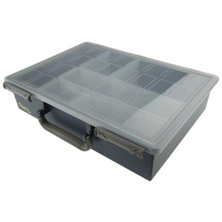 Přihrádková krabice 6 přihrádek, Polypropylen 78 mm x 338mm x 261 mm Raaco