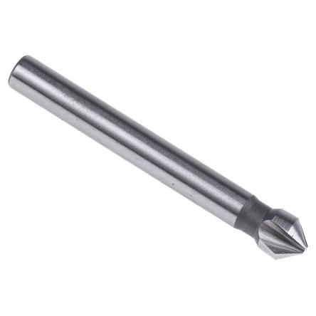 Vrták, Rychlořezná ocel, celková délka: 45 mm 90 ° průměr hlavice 6.3 mm, počet drážek: 3 EXACT 1
