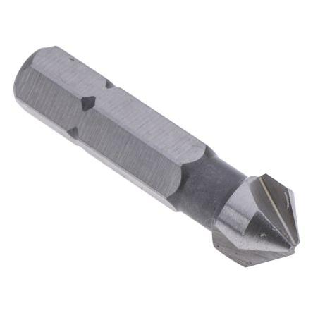 Vrták, Rychlořezná ocel, celková délka: 31 mm 90 ° průměr hlavice 8.3 mm, počet drážek: 3 EXACT 1